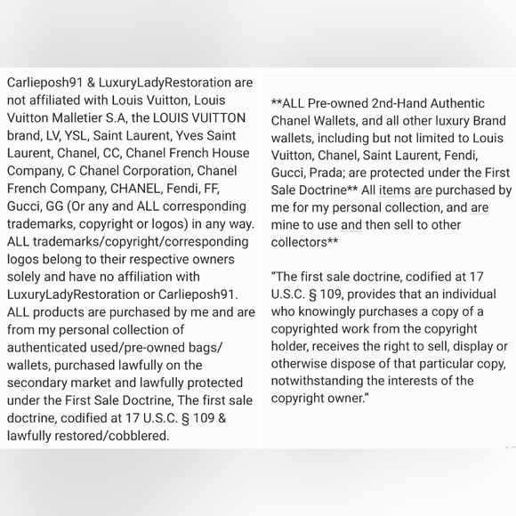 *SOLD* Authentic Pre-owned Yves Saint Laurent Grain De Poudre Envelope Wallet - Picture 15 of 15